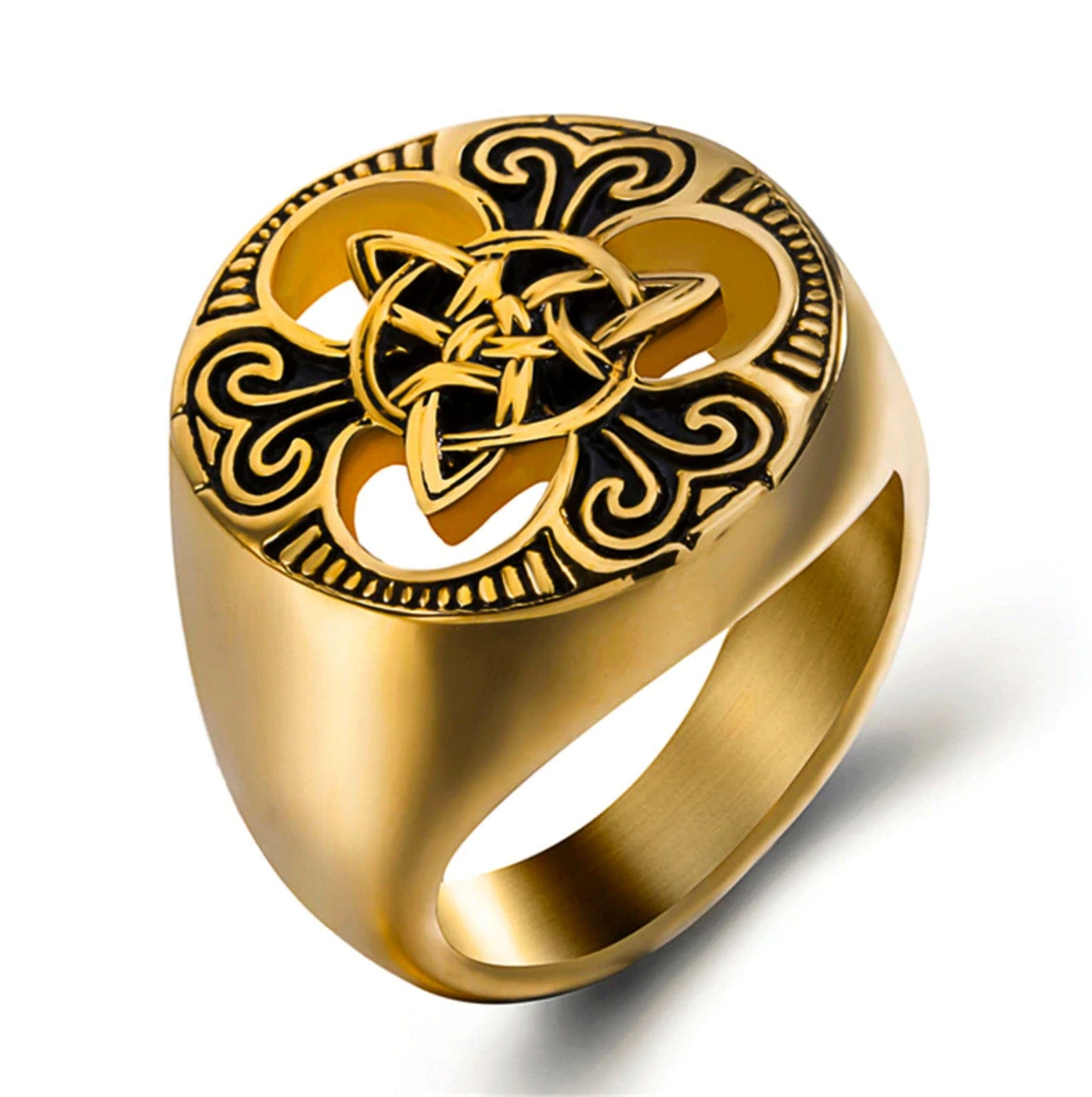 Viking Celtic Knot Ring 1 Viking Celtic Knot Ring