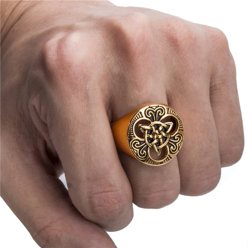 Viking Celtic Knot Ring 3 Viking Celtic Knot Ring - Image 3