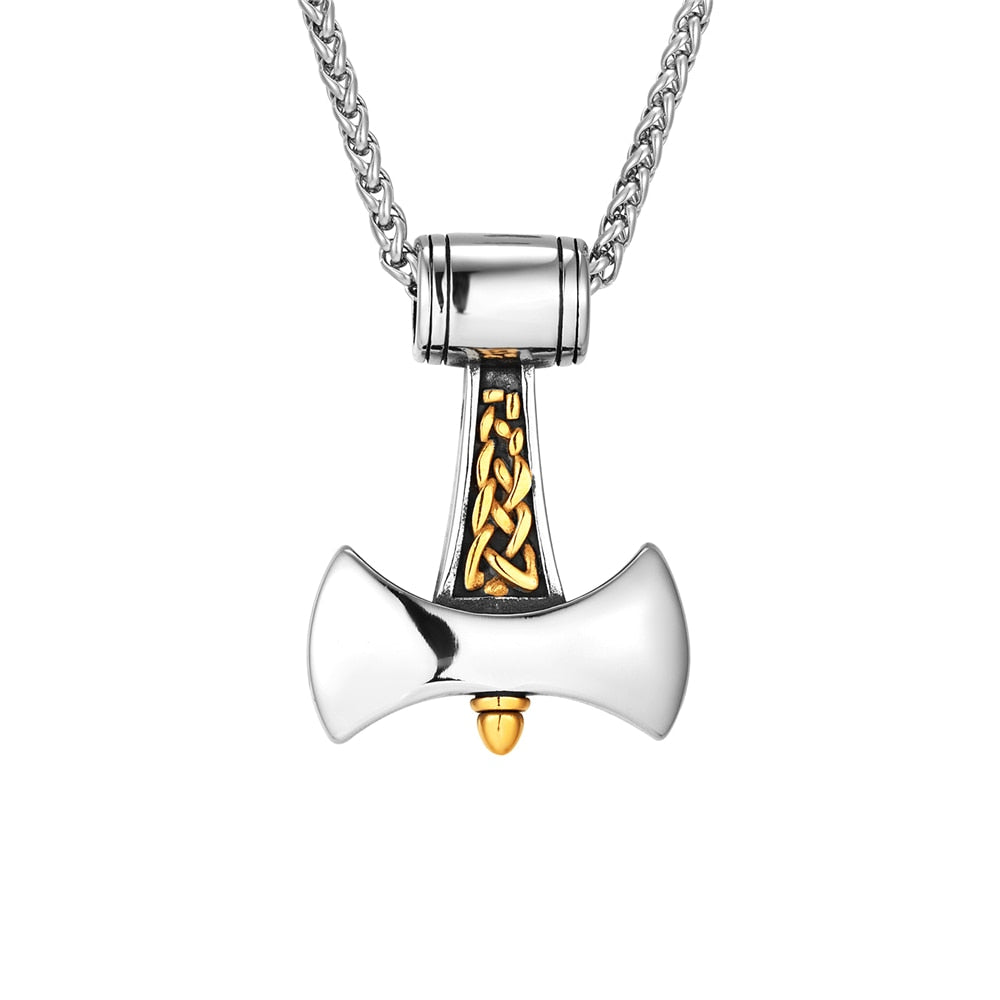 Viking Mjölnir - Thor's Weapon Stainless Steel Necklace 1 Viking Mjölnir - Thor's Weapon Stainless Steel Necklace