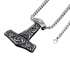Viking Mjölnir Stainless Steel Necklace