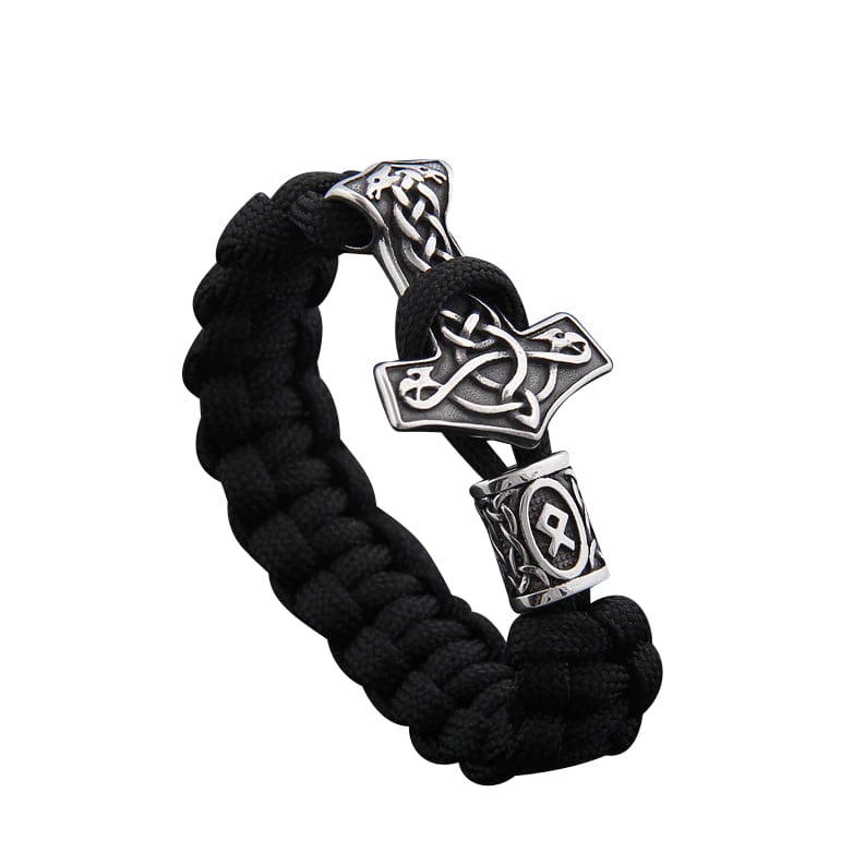 Viking Mjolnir Stainless Steel Bracelet 1 Viking Mjolnir Stainless Steel Bracelet