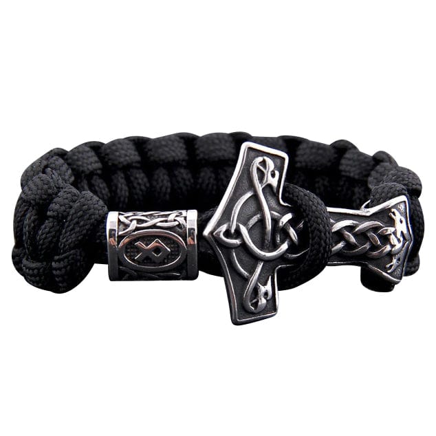 Viking Mjolnir Stainless Steel Bracelet 2 Viking Mjolnir Stainless Steel Bracelet - Image 2