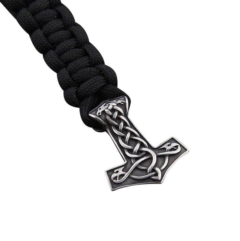 Viking Mjolnir Stainless Steel Bracelet 3 Viking Mjolnir Stainless Steel Bracelet - Image 3