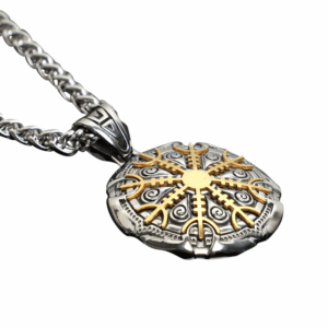 Viking Rune Aegishjalmur - Connection Profonde Necklace