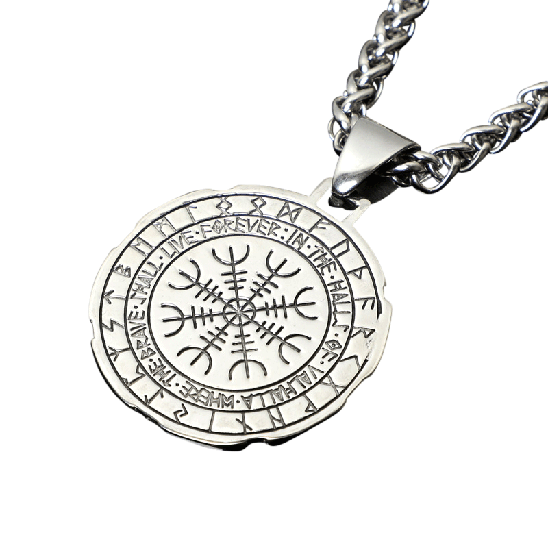 Viking Rune Aegishjalmur - Connection Profonde Necklace 3 Viking Rune Aegishjalmur - Connection Profonde Necklace - Image 3