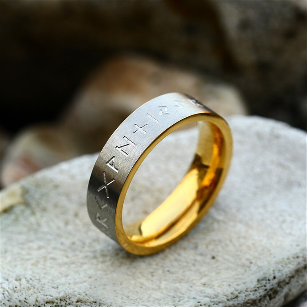 Viking Runes Viking Ring 2 Viking Runes Viking Ring - Image 2