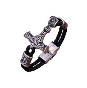 Viking Thor's Hammer Bracelet
