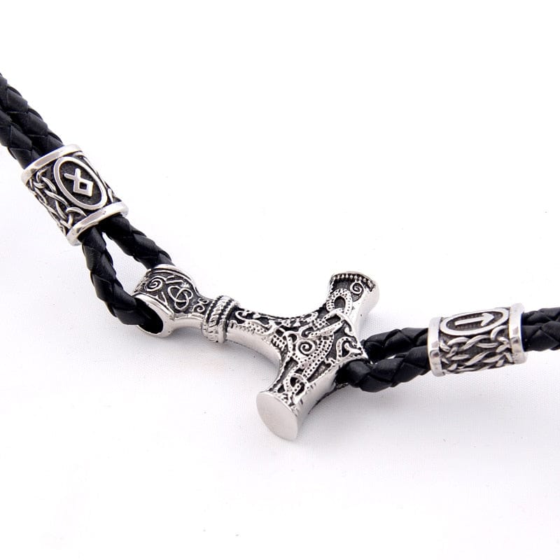 Viking Thor's Hammer Bracelet 2 Viking Thor's Hammer Bracelet - Image 2