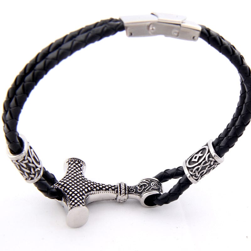 Viking Thor's Hammer Bracelet 3 Viking Thor's Hammer Bracelet - Image 3