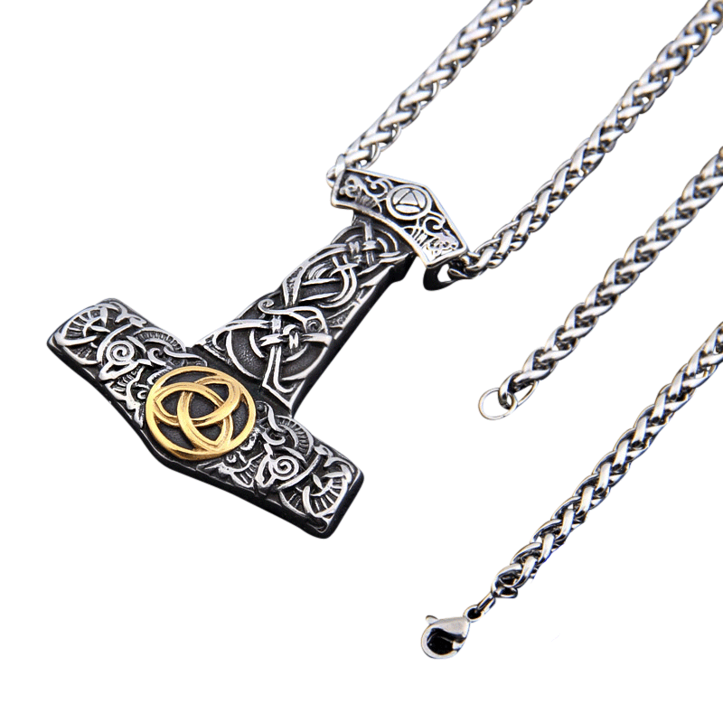 Viking Thor's Hammer - Jewellery Strength Norse Necklace 1 Viking Thor's Hammer - Jewellery Strength Norse Necklace