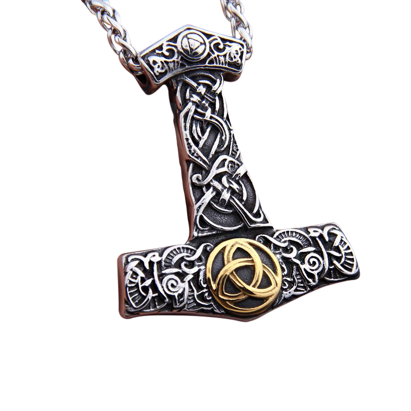Viking Thor's Hammer - Jewellery Strength Norse Necklace 2 Viking Thor's Hammer - Jewellery Strength Norse Necklace - Image 2