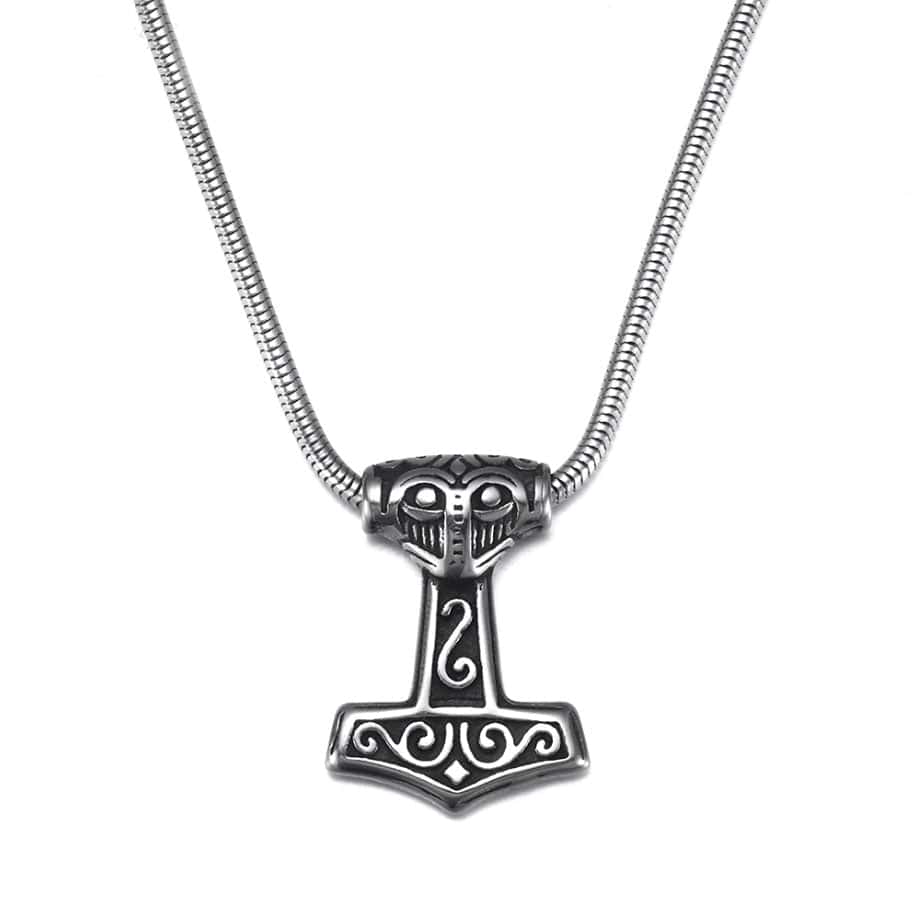 Viking Thor's Hammer - Power Style Necklace 2 Viking Thor's Hammer - Power Style Necklace - Image 2