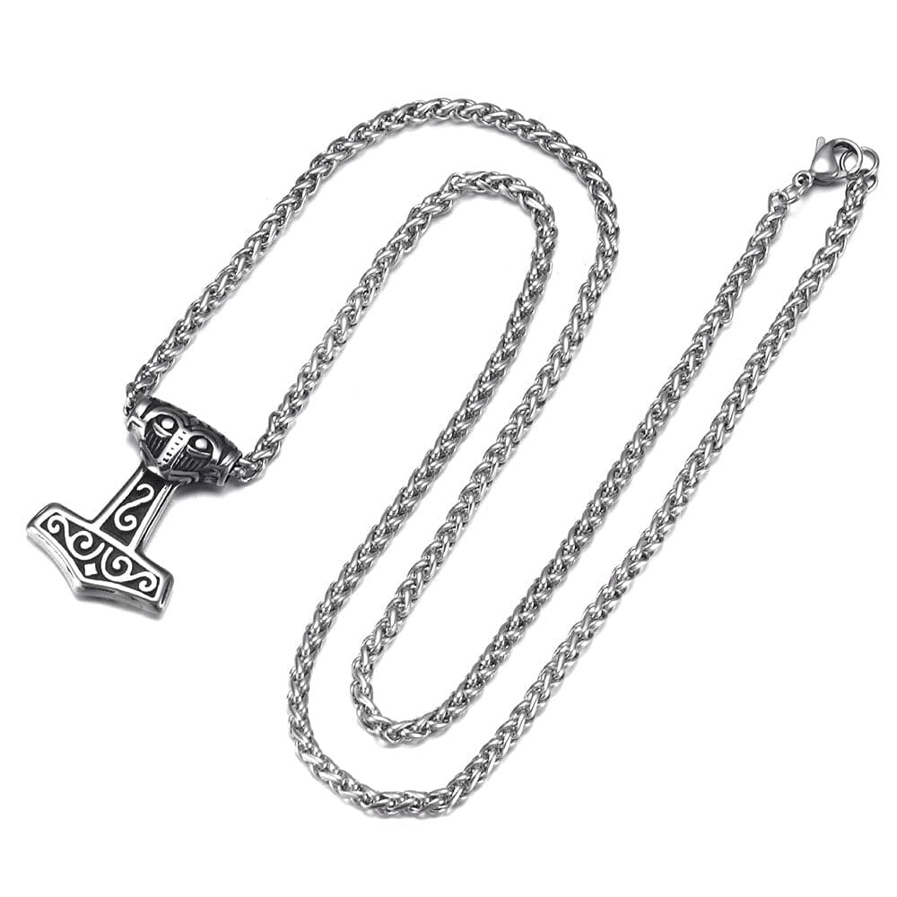 Viking Thor's Hammer - Power Style Necklace 4 Viking Thor's Hammer - Power Style Necklace - Image 4