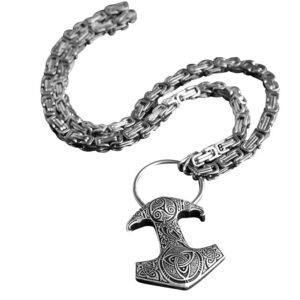 Viking Thor's Hammer - Premium Premium Necklace