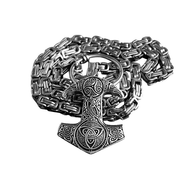 Viking Thor's Hammer - Premium Premium Necklace 2 Viking Thor's Hammer - Premium Premium Necklace - Image 2