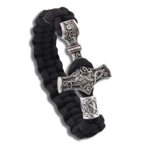 Viking Thor's Hammer Zinc Alloy Bracelet