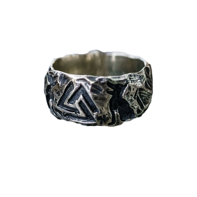 Viking Valknut Ring 2 Viking Valknut Ring - Image 2