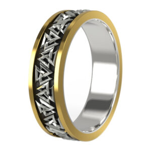 Viking Valknut Sterling Silver Ring