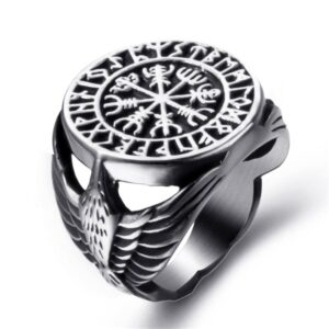 Viking Vegvisir Ring