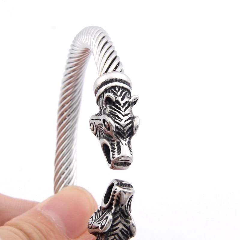 Viking Wolf Bracelet 4 Viking Wolf Bracelet - Image 4