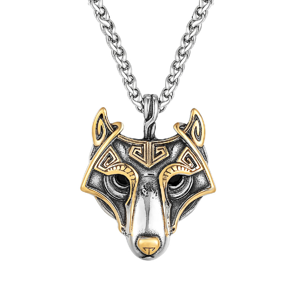 Wolf Head - Viking Premium Quality Pendant 1 Wolf Head - Viking Premium Quality Pendant