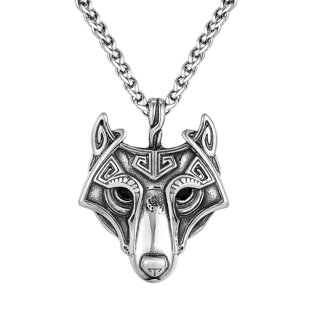 Wolf Head - Viking Premium Quality Pendant 2 Wolf Head - Viking Premium Quality Pendant - Image 2