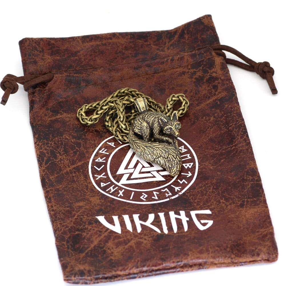 Viking Wolf - Free Spirit Viking Pendant 4 Viking Wolf - Free Spirit Viking Pendant - Image 4
